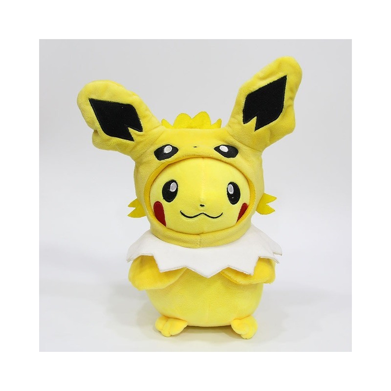 Peluche pikachu déguisé en voltali 28 cm Peluche pikachu déguisé en voltali 28 cm