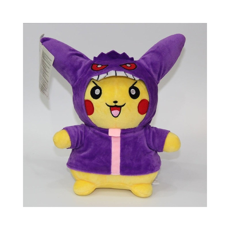 Peluche pikachu déguisé en ectoplasma 28 cm Peluche pikachu déguisé en ectoplasma 28 cm