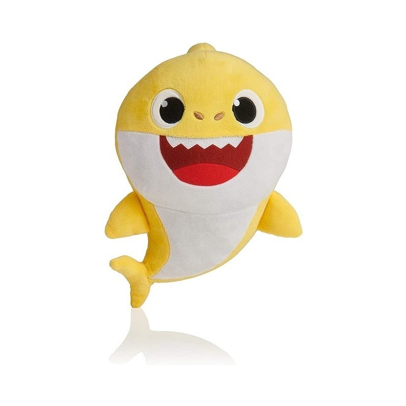 Peluche baby shark 32 cm jaune Peluche baby shark 32 cm jaune