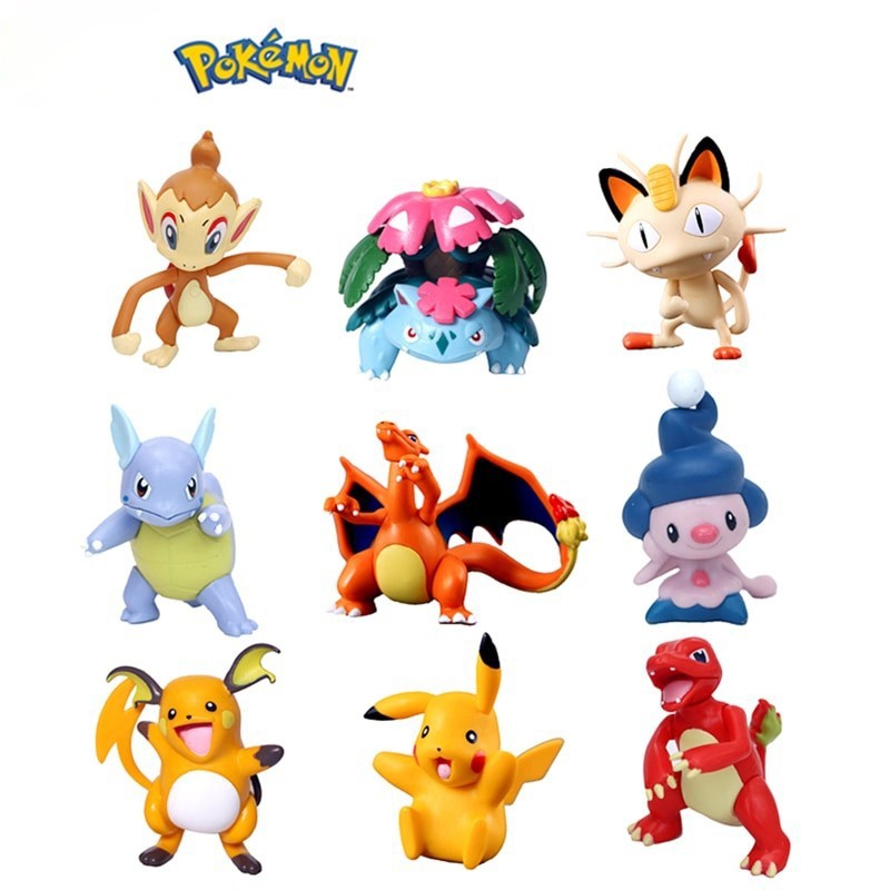 Figurines pokémon de 6 à 8 cm Figurines pokémon de 6 à 8 cm