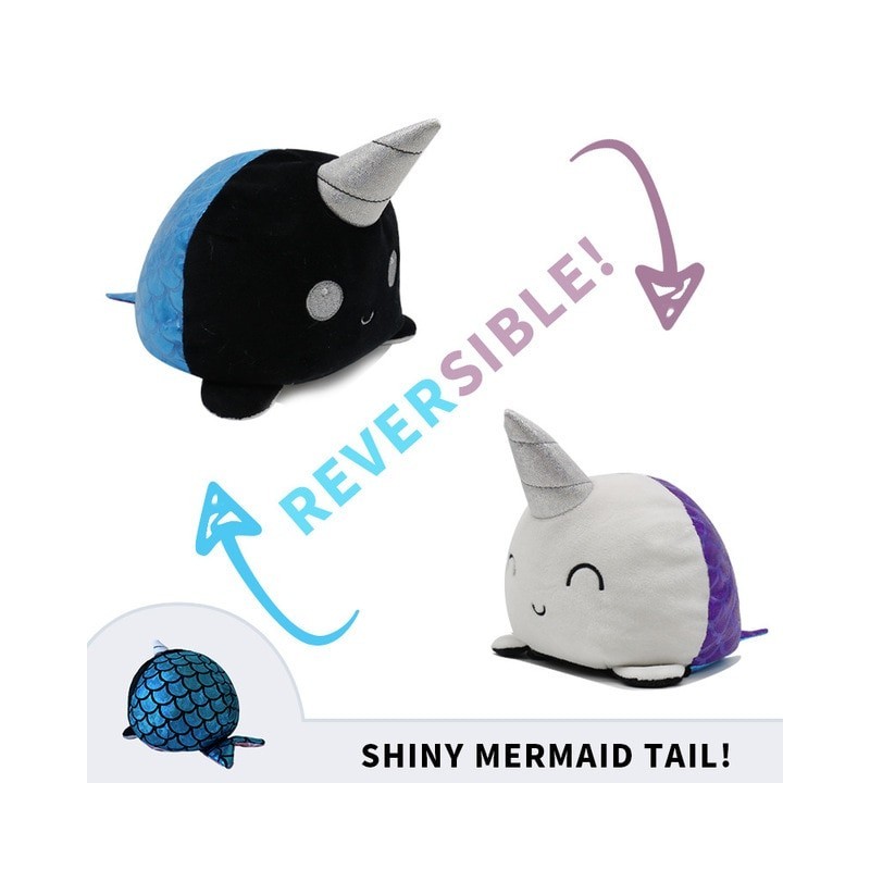 peluche réversible licorne des mers peluche réversible licorne des mers