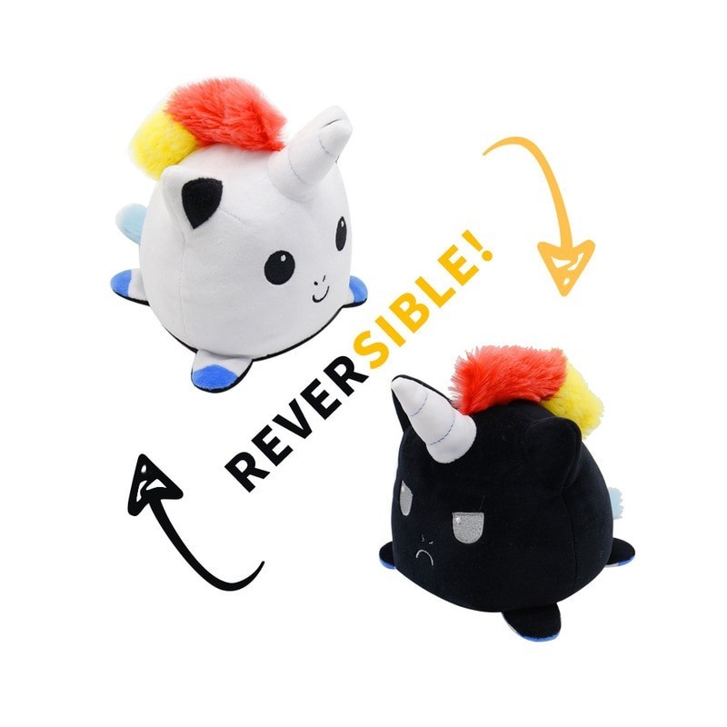 peluche réversible licorne peluche réversible licorne