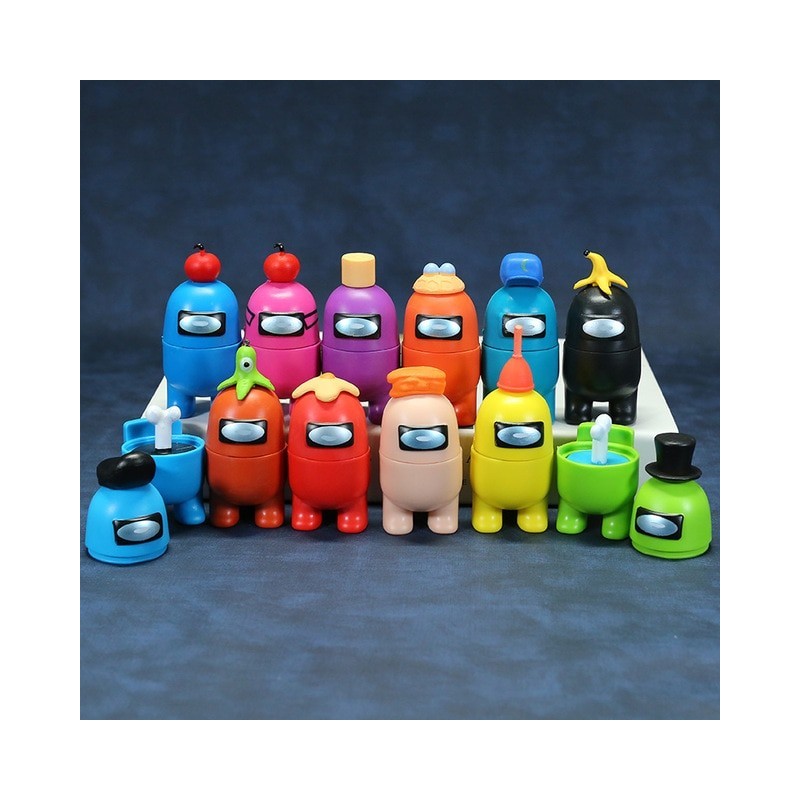 Figurines Among us crewmate imposteur 10 cm Figurines Among us crewmate imposteur 10 cm